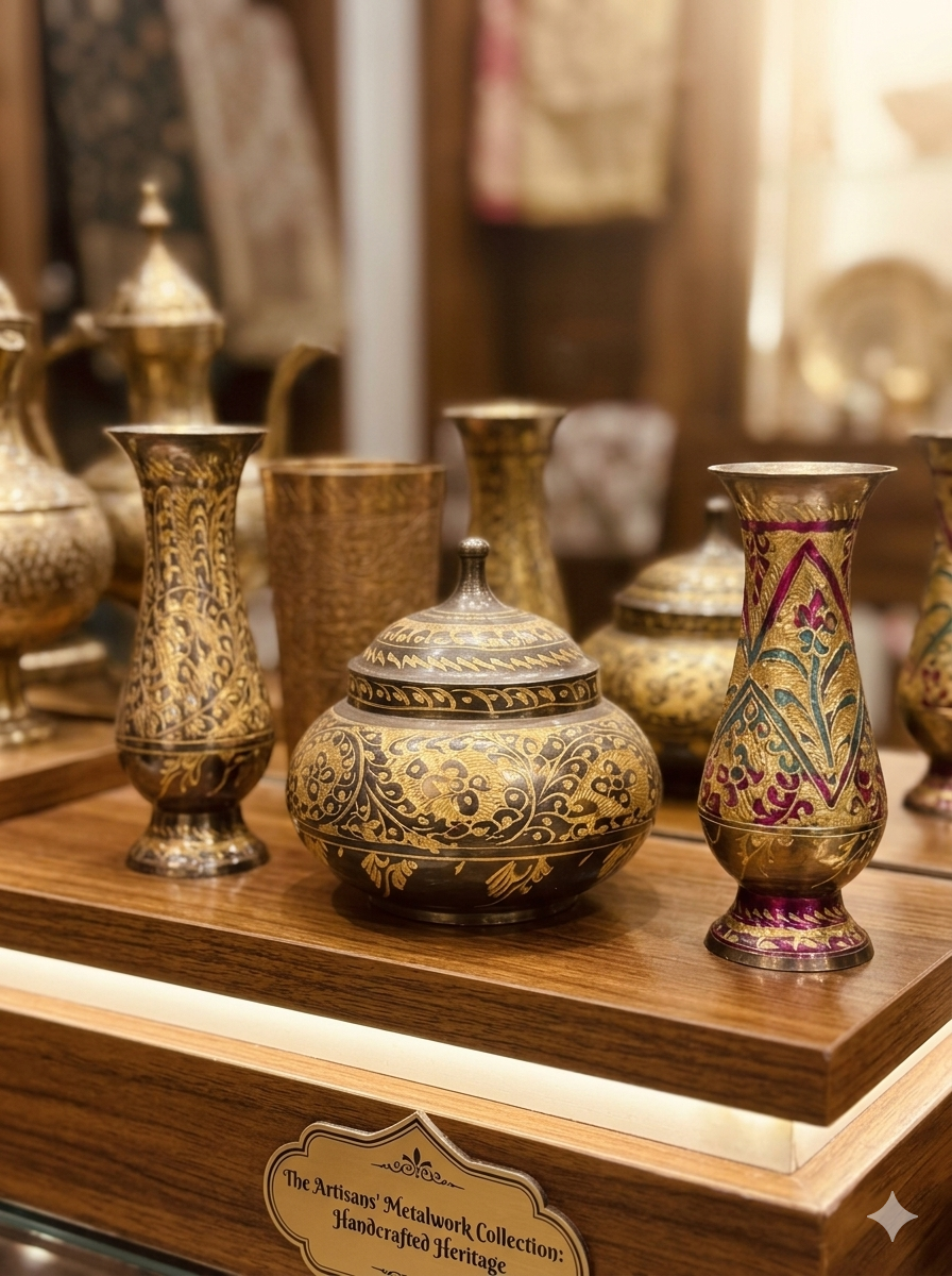 Ethereal Brass Elegance