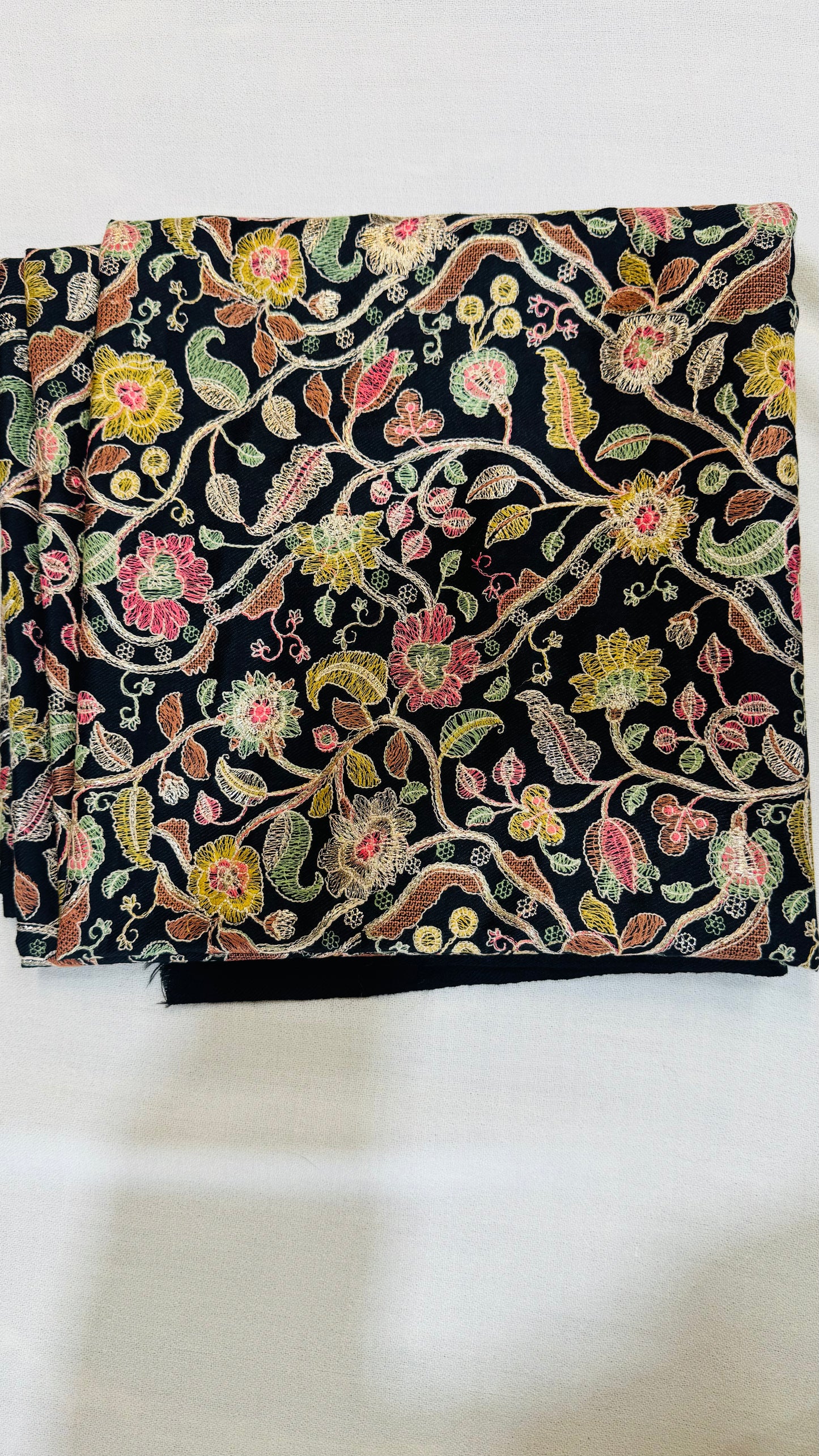 Signature Machine-Woven Pure Pashmina Shawl