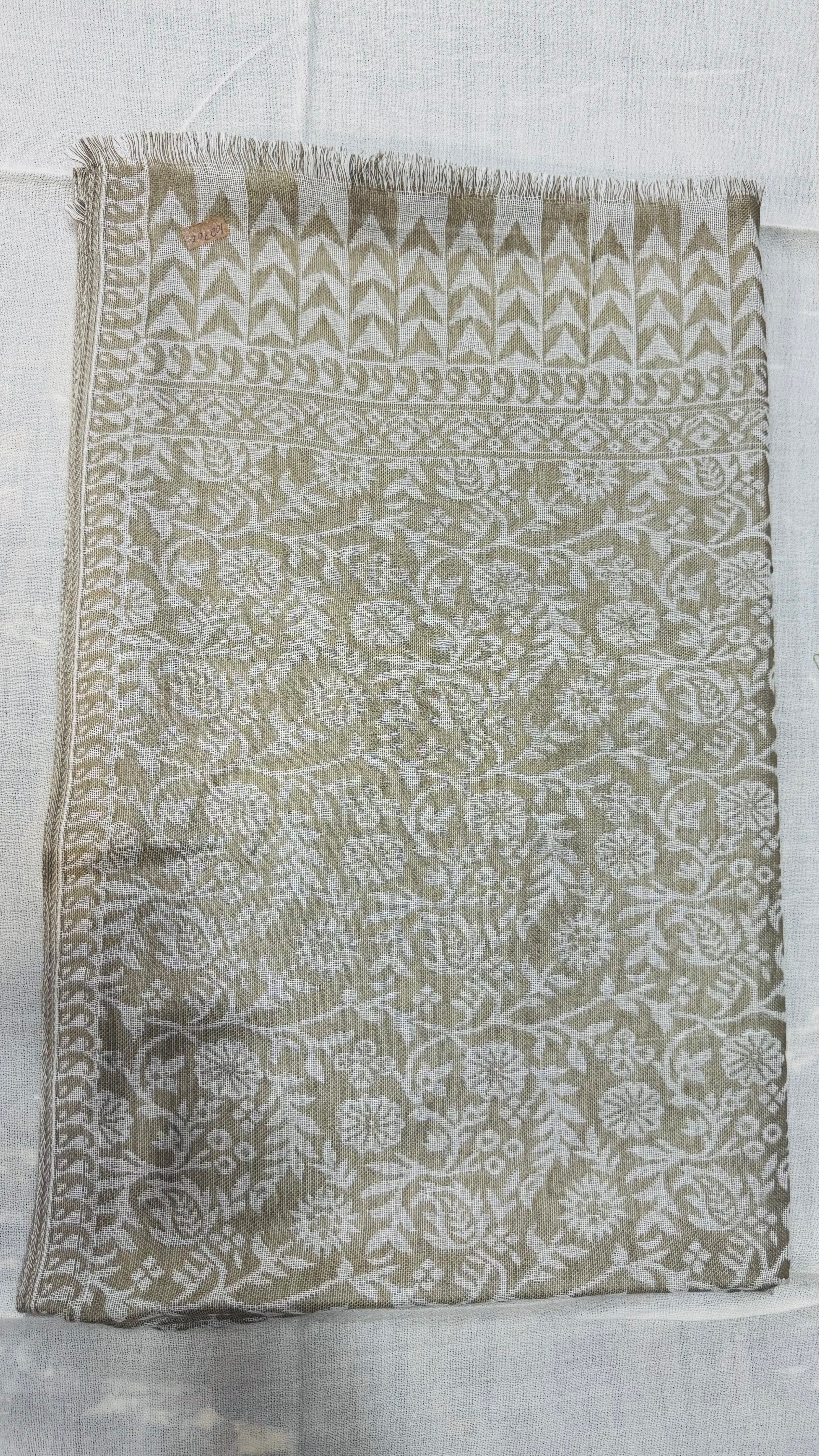 Printed Jamawear Wool Shawl
