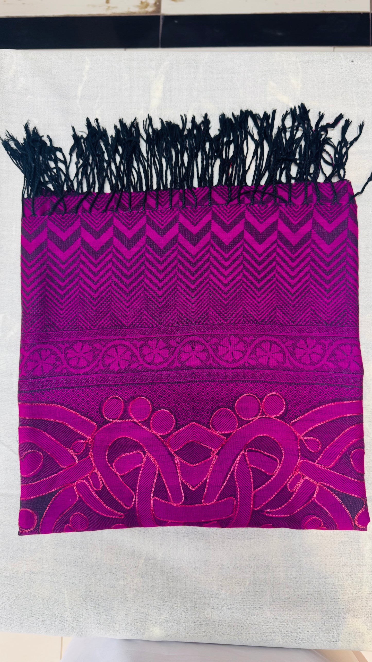 Printed Jamawear Wool Shawl