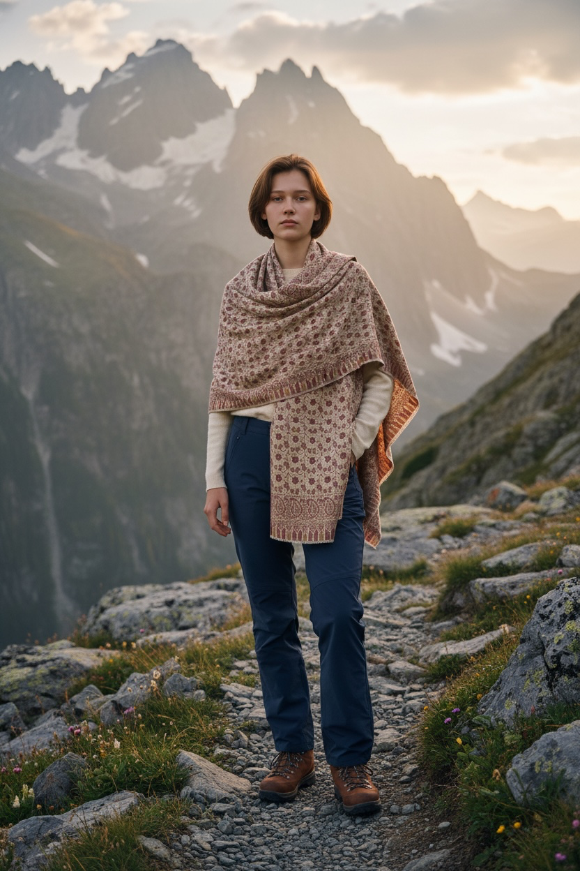 Premium Pakistani Kaani Winter Shawl