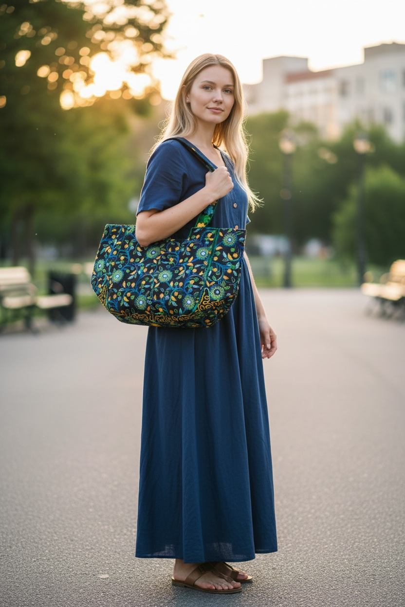 CRAFTED HAND-BAG