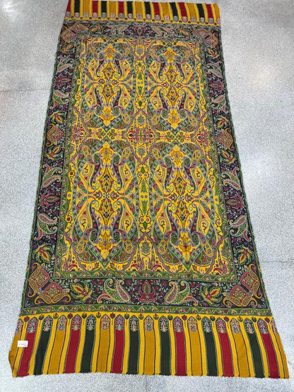 Swaticrafts Premium Woolen Qalamkaar Shawl