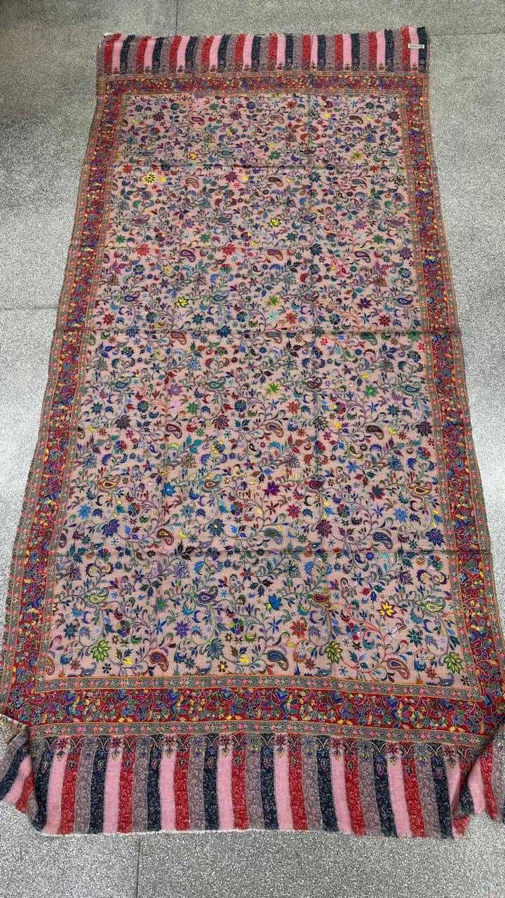Swaticrafts: Salam Kaddi Hand-Woven Traditional Kashmiri Pashmina Shawl