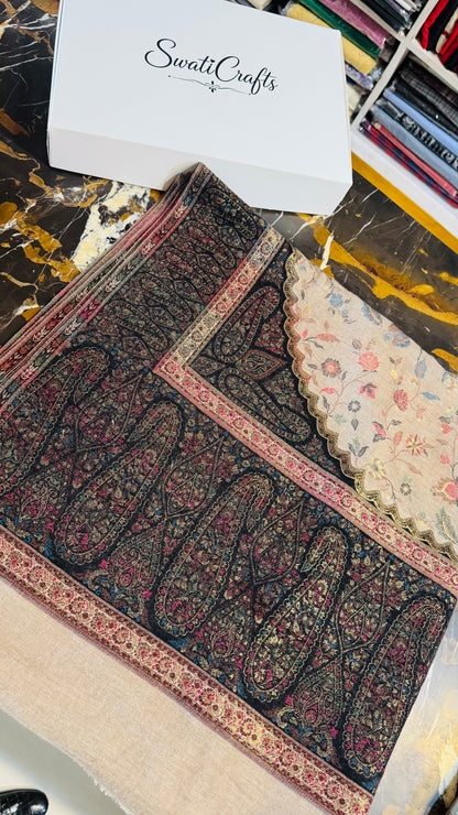 Pashmina full Embroidery Shawl