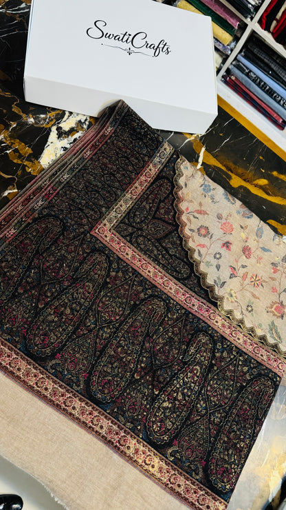 Pashmina full Embroidery Shawl