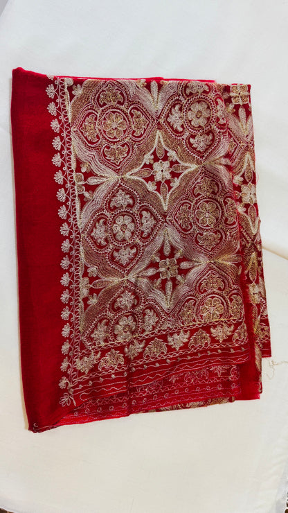 Pure Pashmina and Zaari work shawls