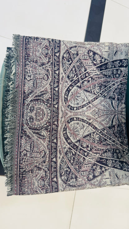 Printed Jamawear Wool Shawl