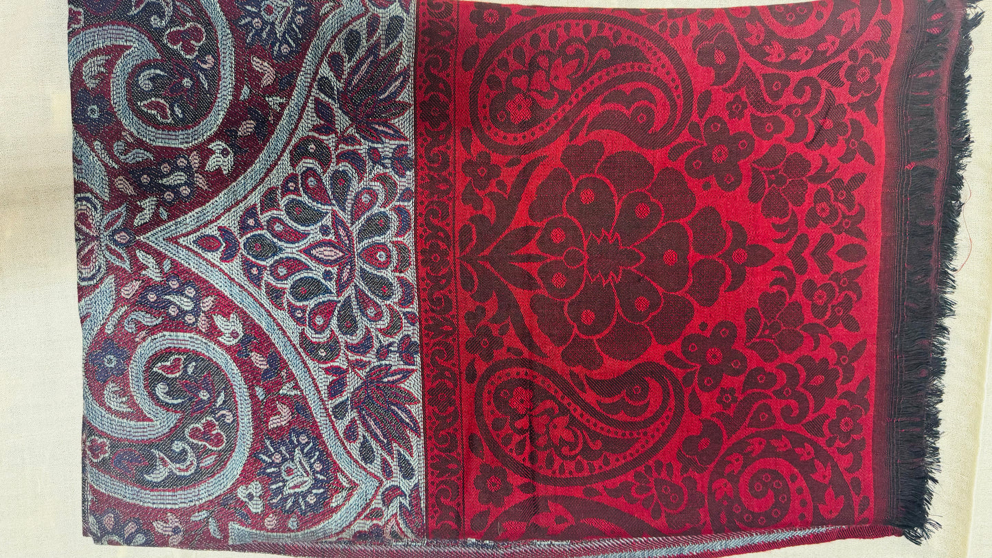 Printed Jamawear Wool Shawl
