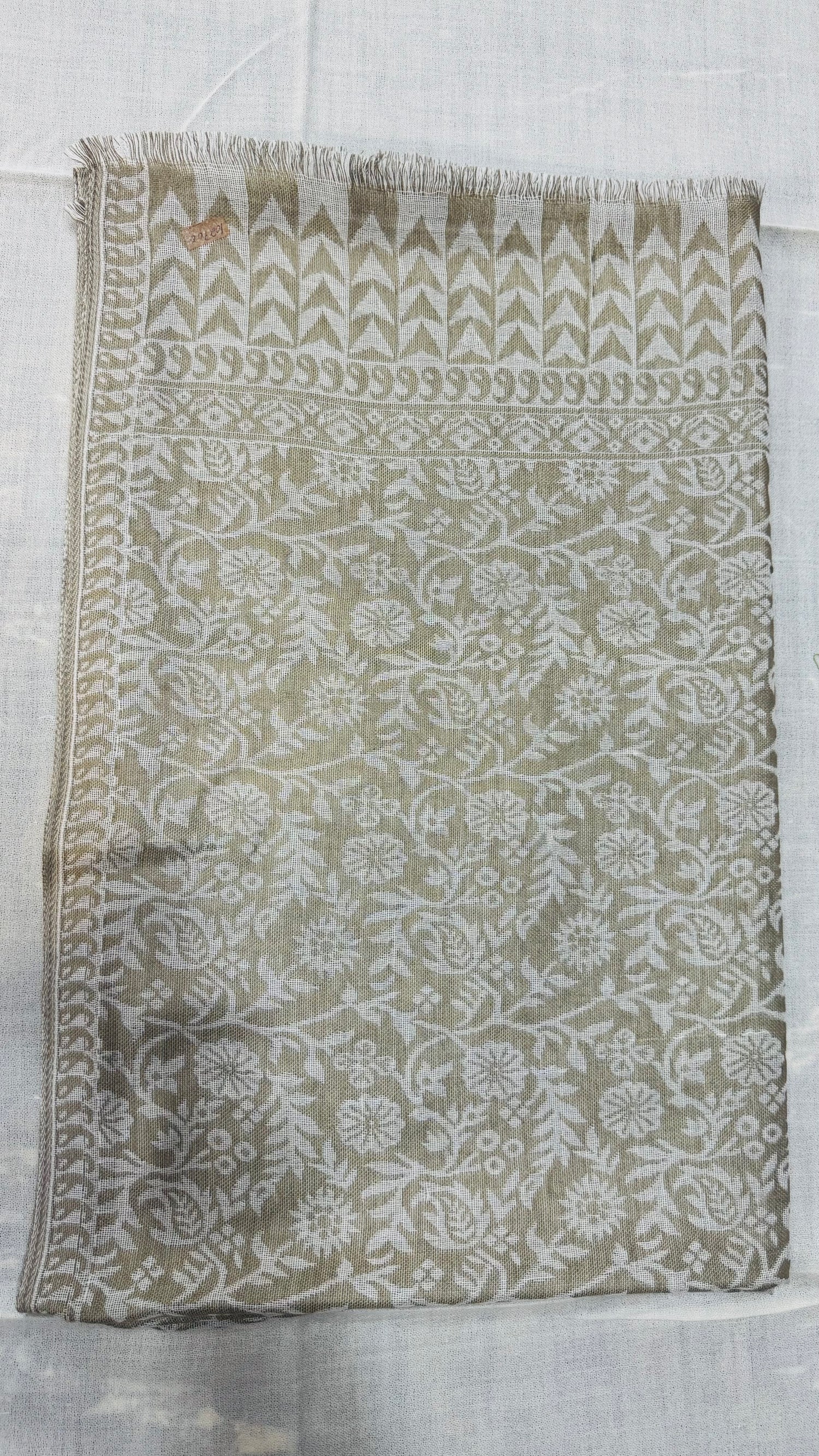 Printed Jamawear Wool Shawl