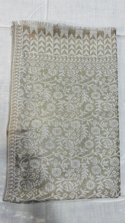 Printed Jamawear Wool Shawl
