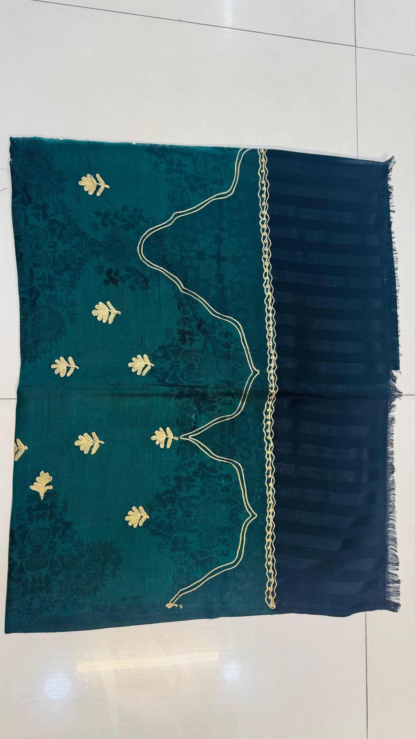 Printed Jamawear Wool Shawl