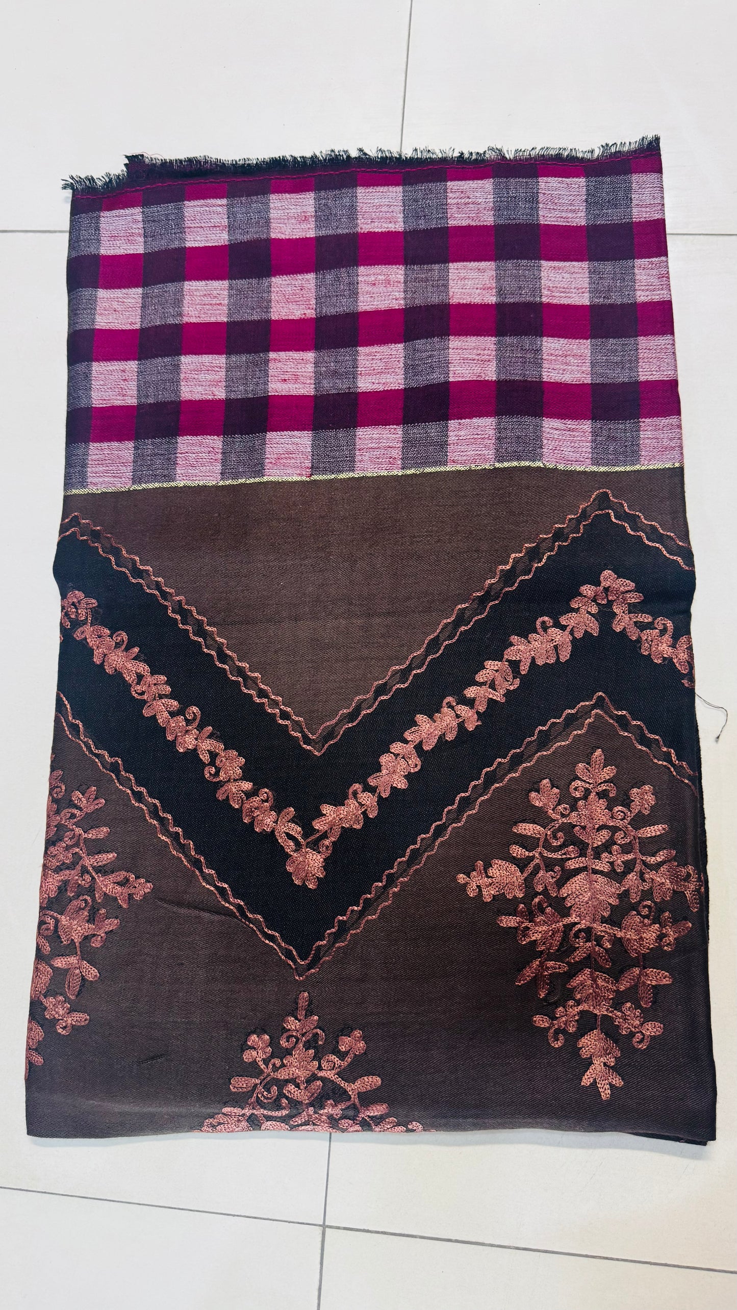 Printed Jamawear Wool Shawl
