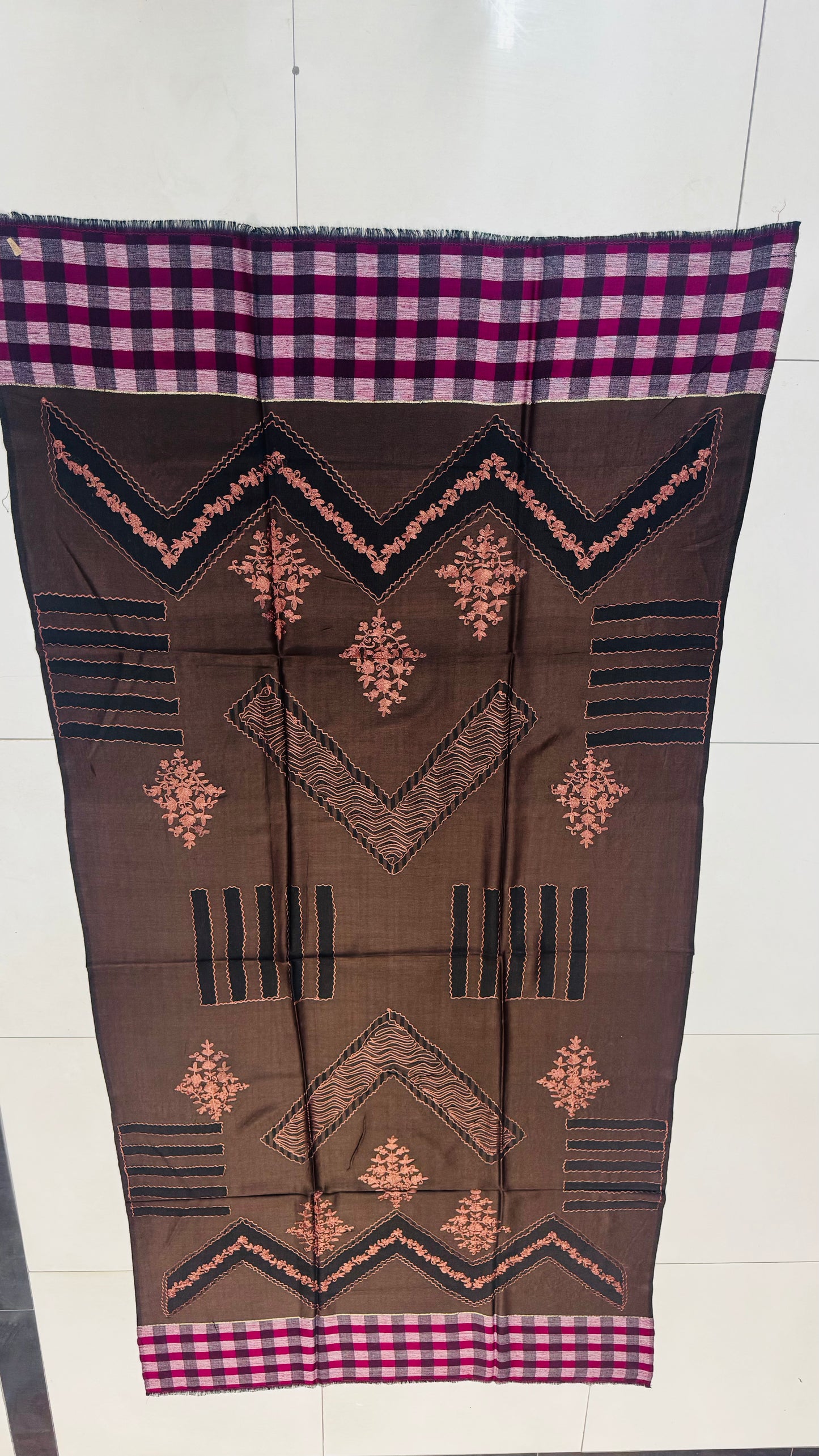 Printed Jamawear Wool Shawl