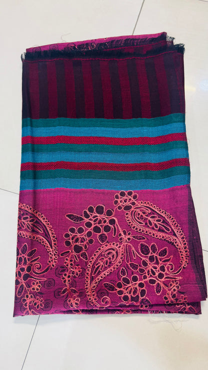 Printed Jamawear Wool Shawl