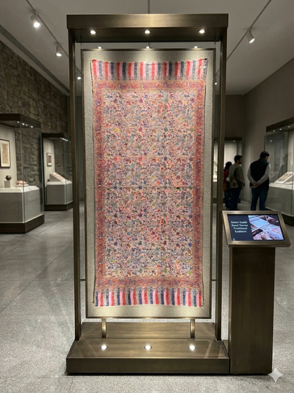 Swaticrafts: Salam Kaddi Hand-Woven Traditional Kashmiri Pashmina Shawl