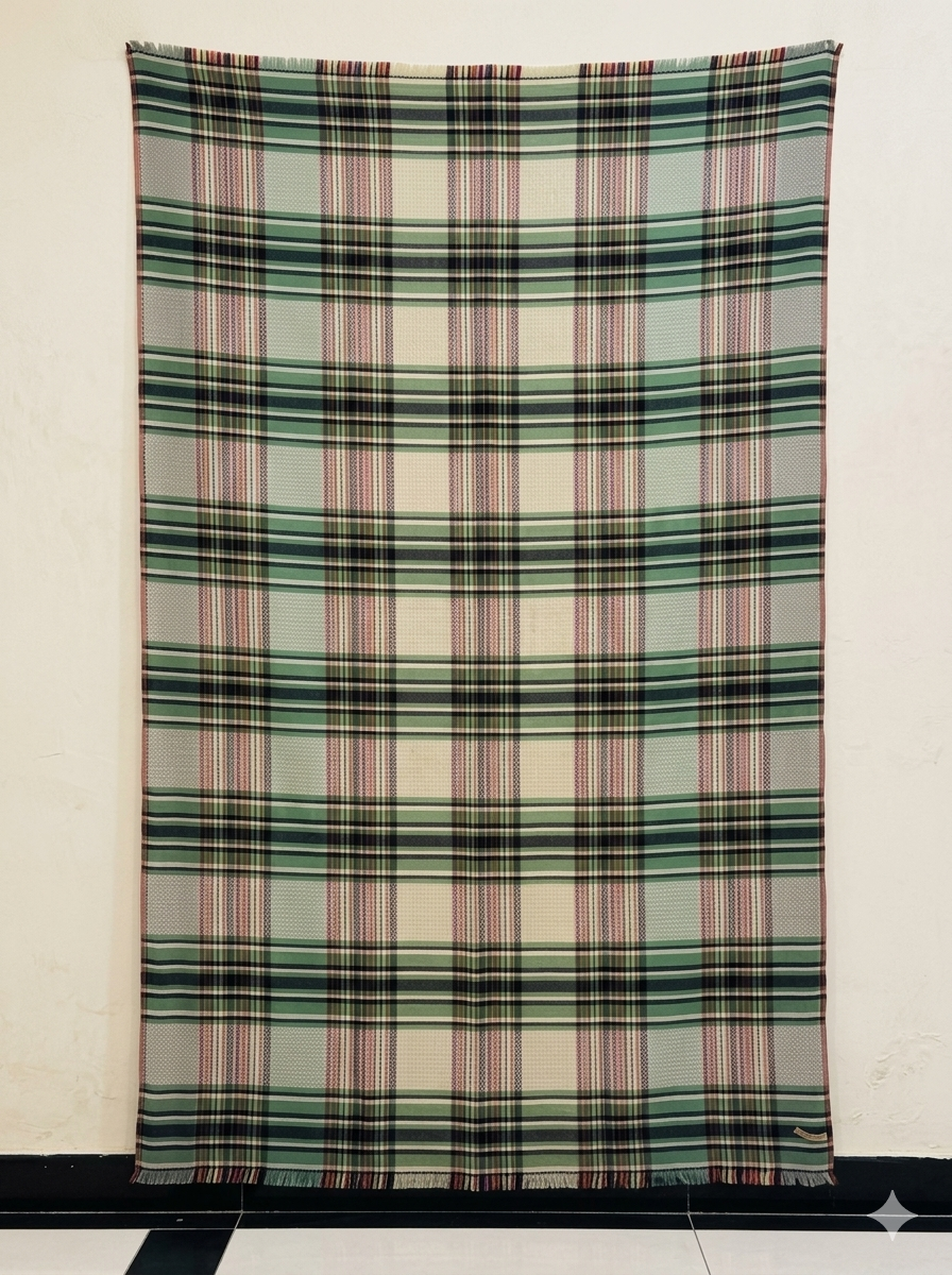 Printed Jamawear Wool Shawl