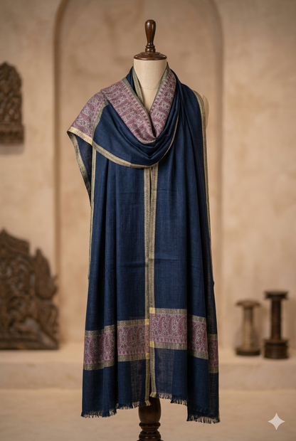 Printed Jamawear Wool Shawl