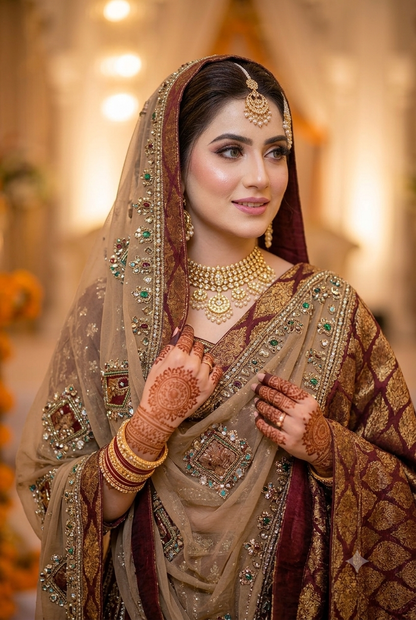 BRIDAL ENTRY ROYAL CHADDAR