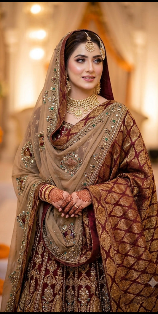 BRIDAL ENTRY ROYAL CHADDAR