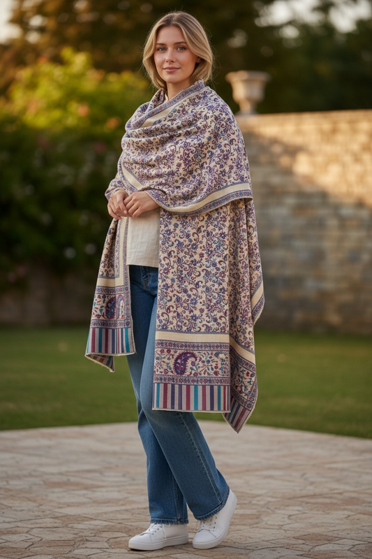 Premium Pakistani Kaani Winter Shawl