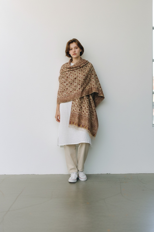 Premium Pakistani Kaani Winter Shawl