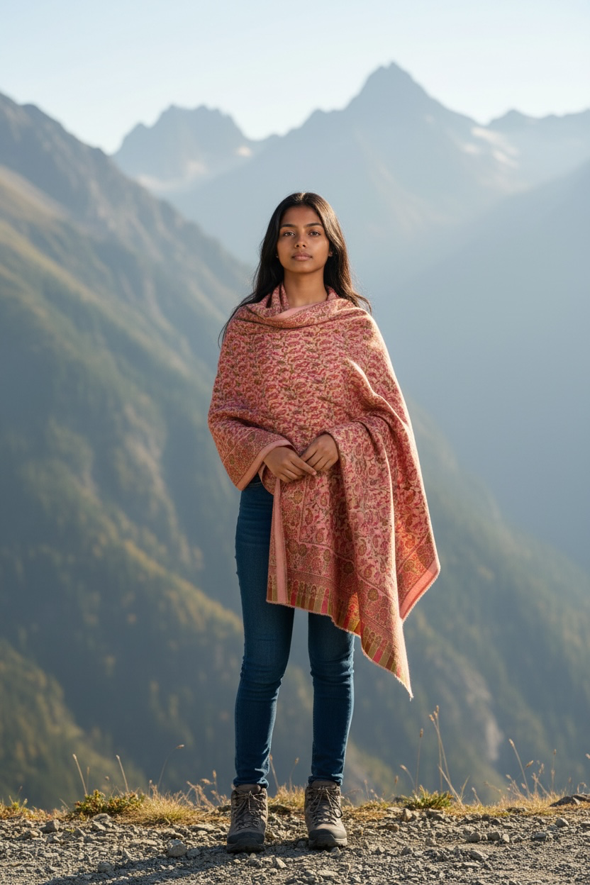 Premium Pakistani Kaani Winter Shawl