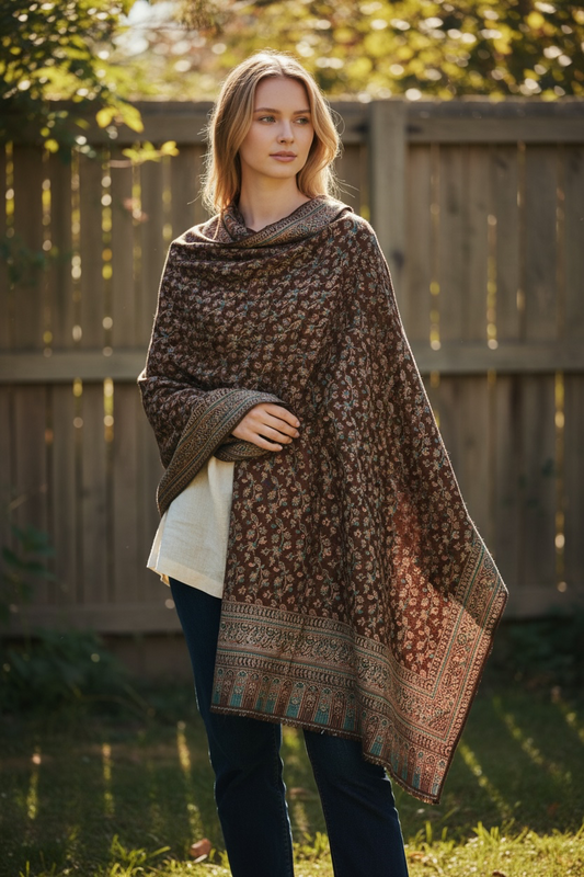 Premium Pakistani Kaani Winter Shawl