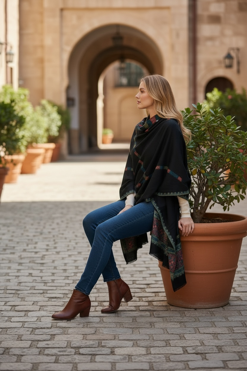 Premium Pakistani Kaani Winter Shawl