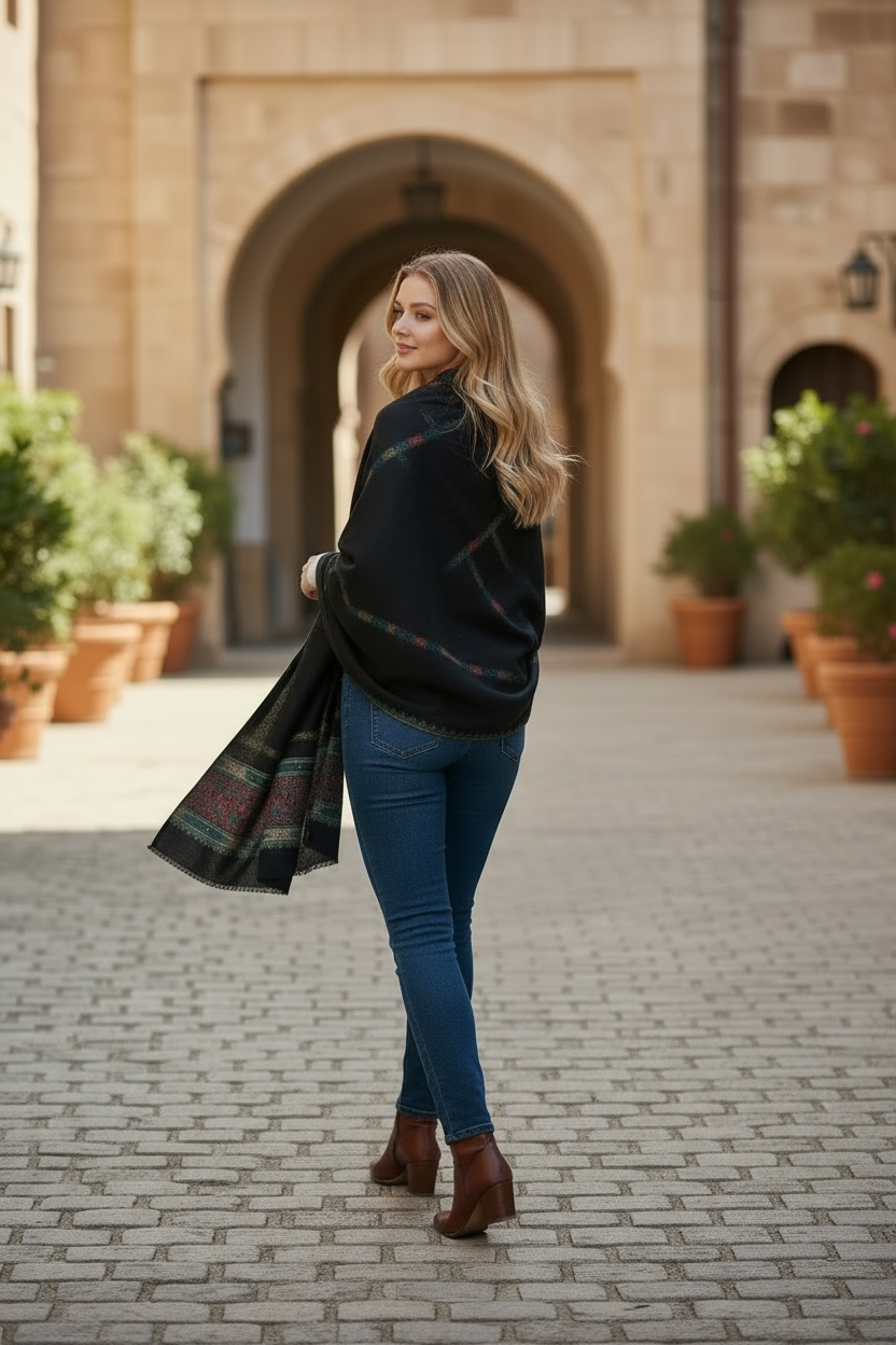 Premium Pakistani Kaani Winter Shawl