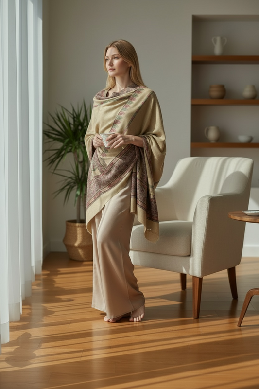Premium Pakistani Kaani Winter Shawl