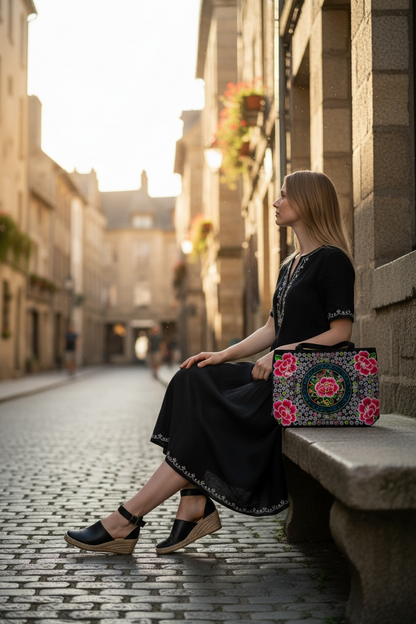 CRAFTED HAND-BAG